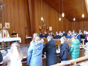 Patronatsfest in der St. Elisabeth Kirche in Merxhausen (© Karl-Franz Thiede)